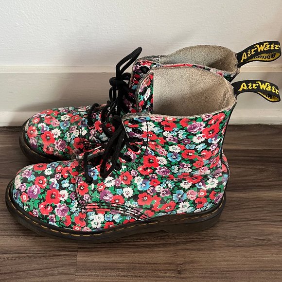 Dr. Martens Shoes - Floral Doc Martens